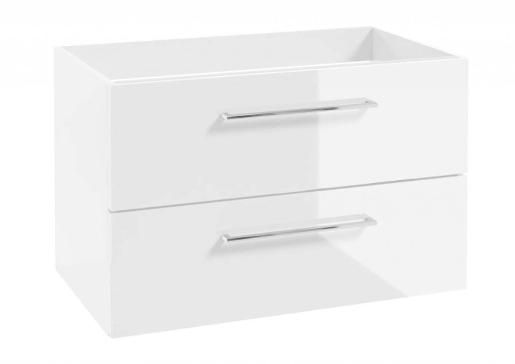 Kielle  Dulap pentru lavoar kielle vega, suspendat, 80 x 50 x 46 cm, sertare, lucios, alb, 50018800