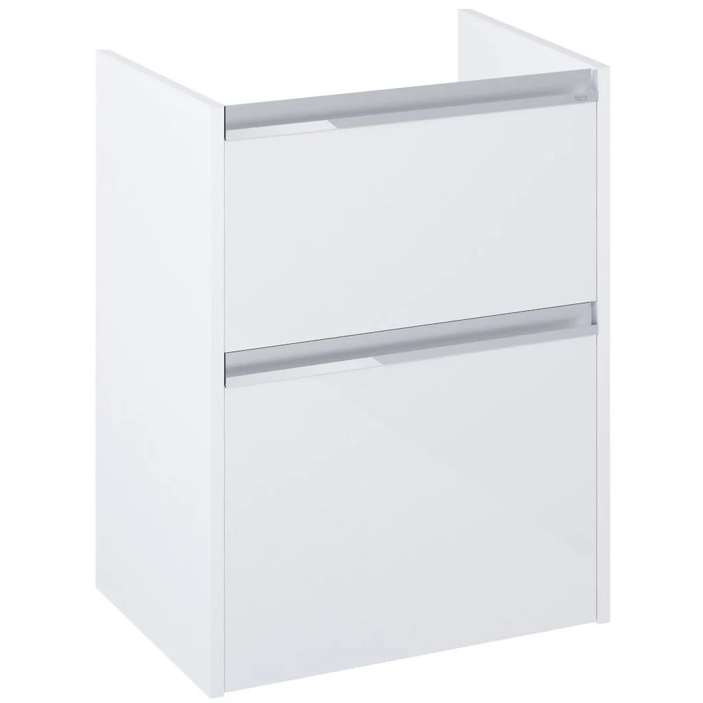 Roca Dulap pentru lavoar roca the gap, suspendat, 59 x 46 x 66 cm, sertare, lucios, mat, alb, a857896529