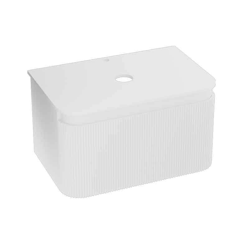 Spectrum Dulap pentru lavoar spectrum milena, suspendat, 80 x 52 x 43 cm, blat lavoar, sertar, mat, alb, 39816