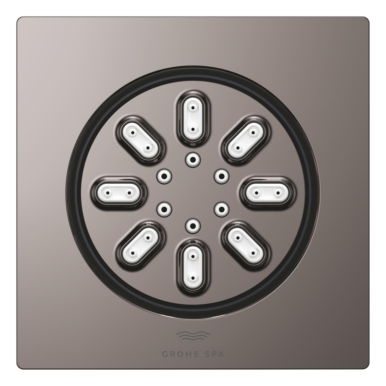 Grohe SPA Dus de corp grohe aqua, incastrat, 75 mm, 2 functii, include valva, lucios, grafit, 26802a00