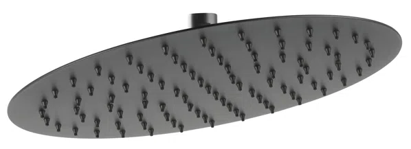 Ferro Dus fix ferro, pe brat, 300 mm, 1 functie, mat, negru, dsn07bl