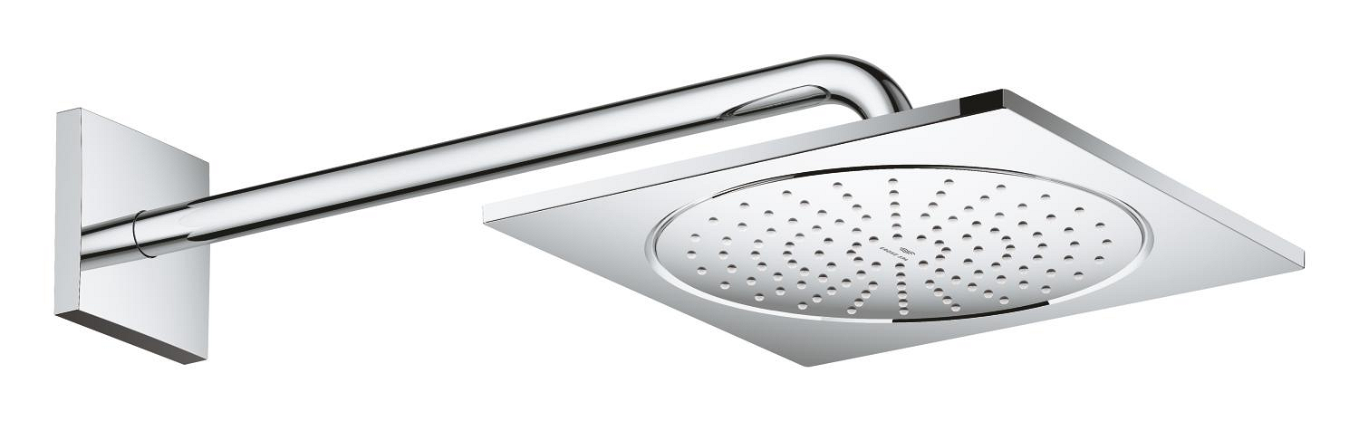 Grohe SPA Dus fix grohe aqua cube 10, pe perete, 254 mm, 1 functie, crom, 26862000