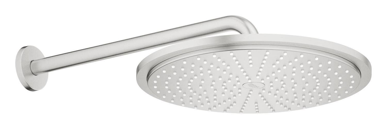 Grohe Dus fix grohe rainshower 310, pe perete, 310 mm, 1 functie, mat, otel satinat, 26066dc0
