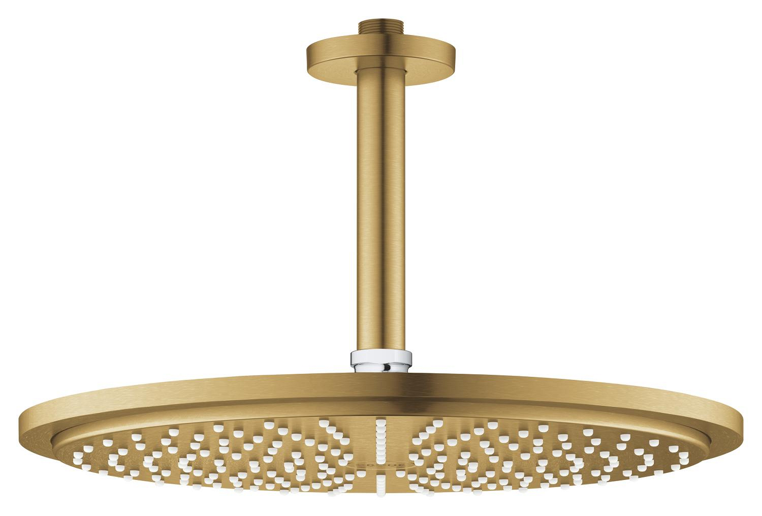 Grohe Dus fix grohe rainshower 310, pe tavan, 310 mm, 1 functie, mat, auriu, 26067gn0