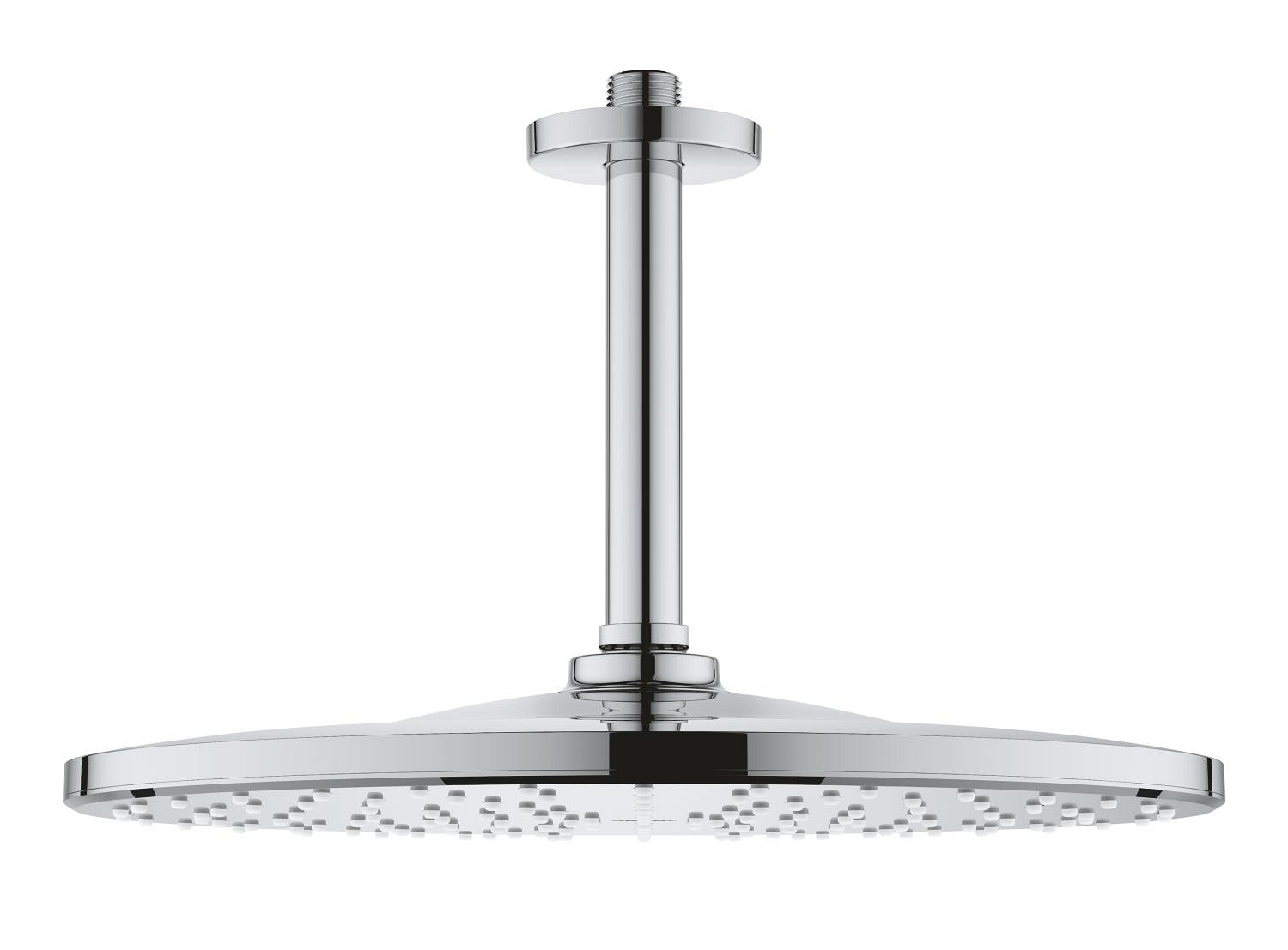 Dus fix Grohe 26559000, 310 mm, 1 bar, 142 mm, 1 pulverizari, 1/2 conexiune instalare, sistem anticalcar, Crom
