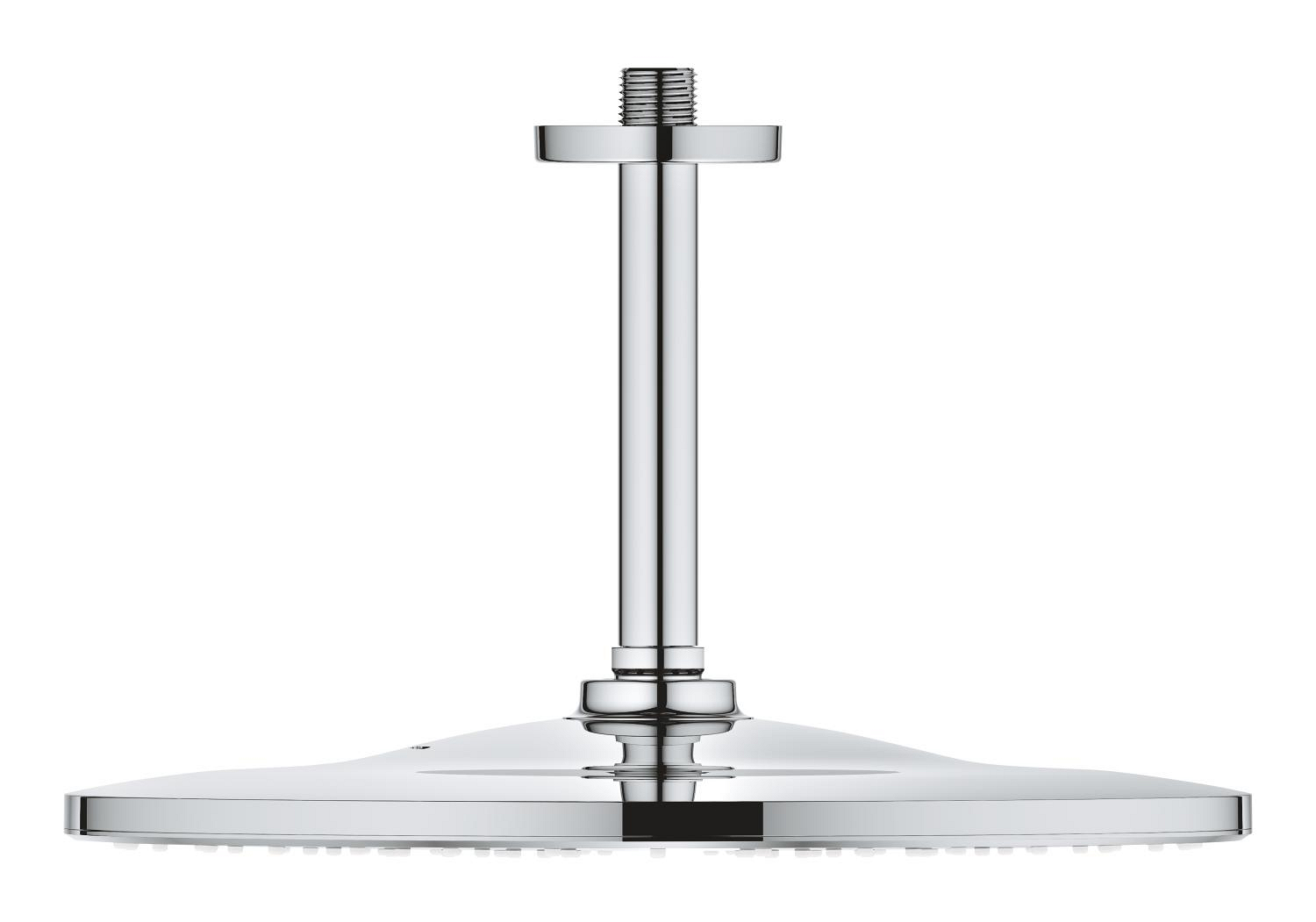 Dus fix Grohe 26559000, 310 mm, 1 bar, 142 mm, 1 pulverizari, 1/2 conexiune instalare, sistem anticalcar, Crom