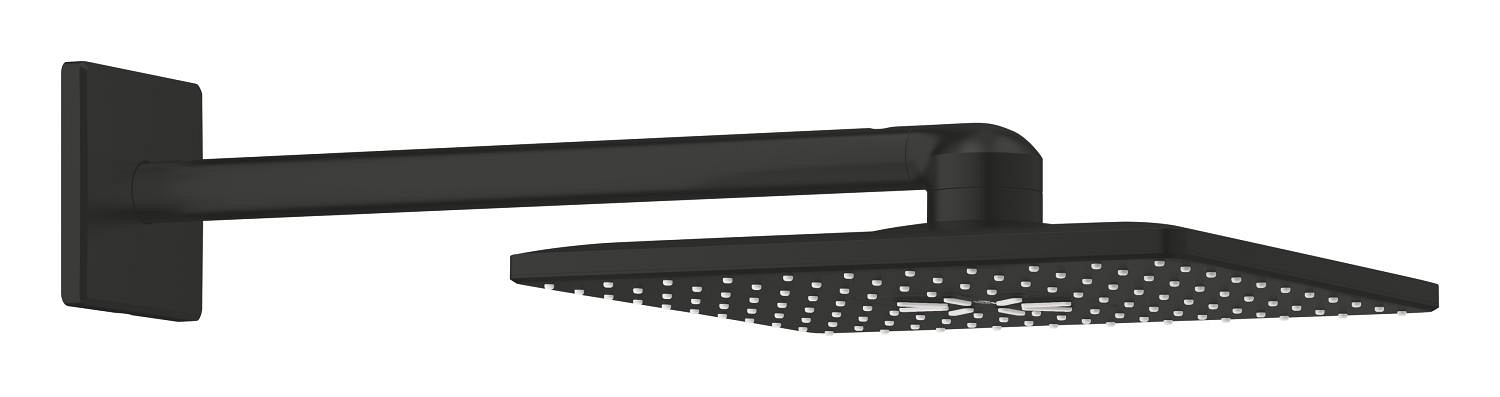 Dus fix Grohe 264792430, 310 mm, 1 bar, 430 mm, 2 pulverizari, 1/2 conexiune instalare, pivotant, Negru