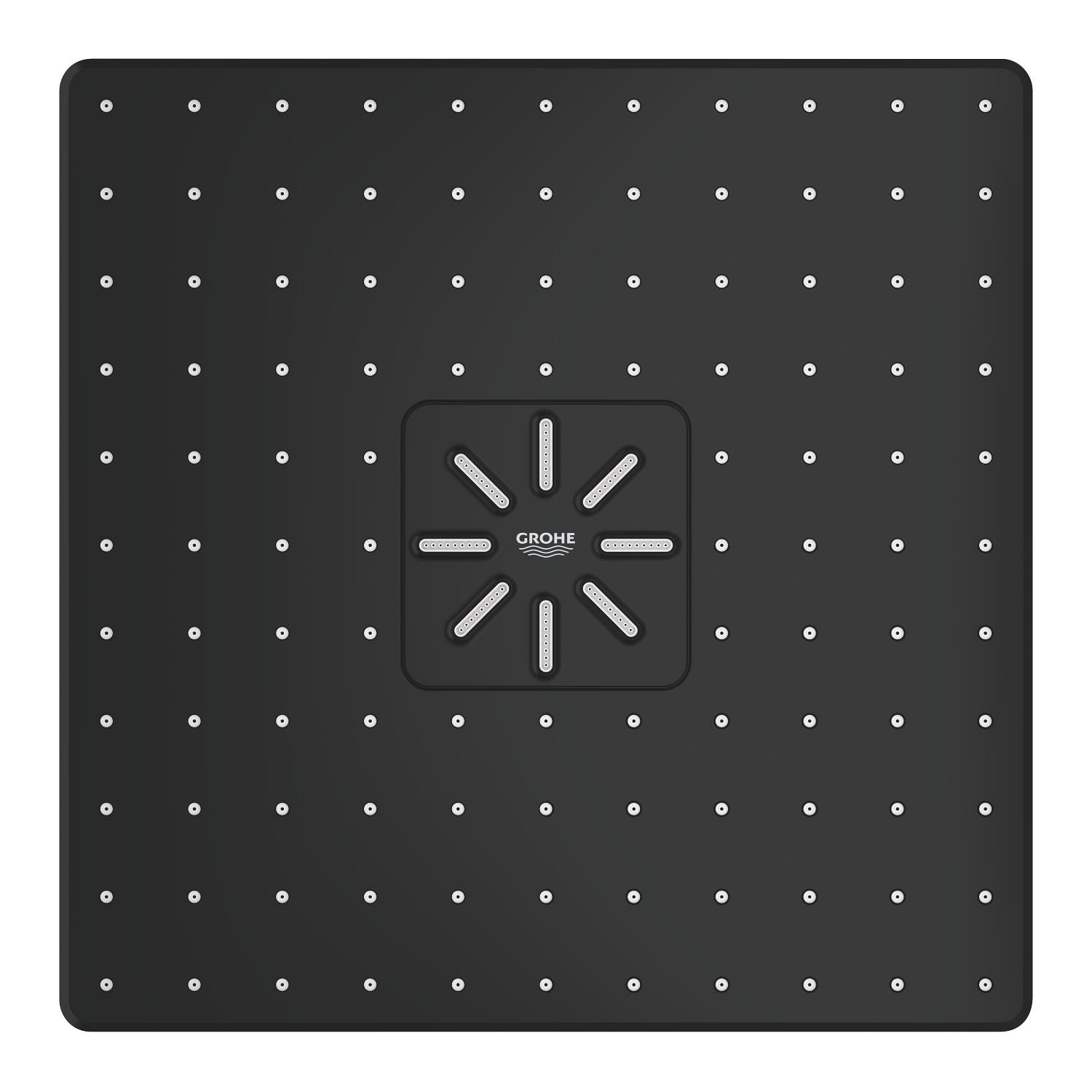 Dus fix Grohe 264792430, 310 mm, 1 bar, 430 mm, 2 pulverizari, 1/2 conexiune instalare, pivotant, Negru
