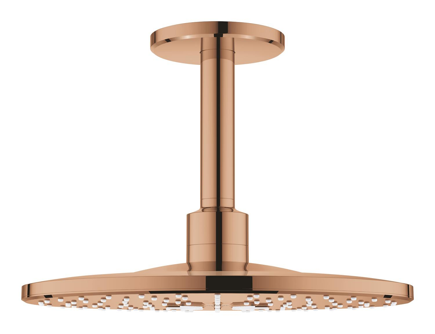 Grohe Dus fix grohe smartactive 310 mm, pe tavan, 2 functii, 310 mm, necesita valva, lucios, cupru, 26477da0