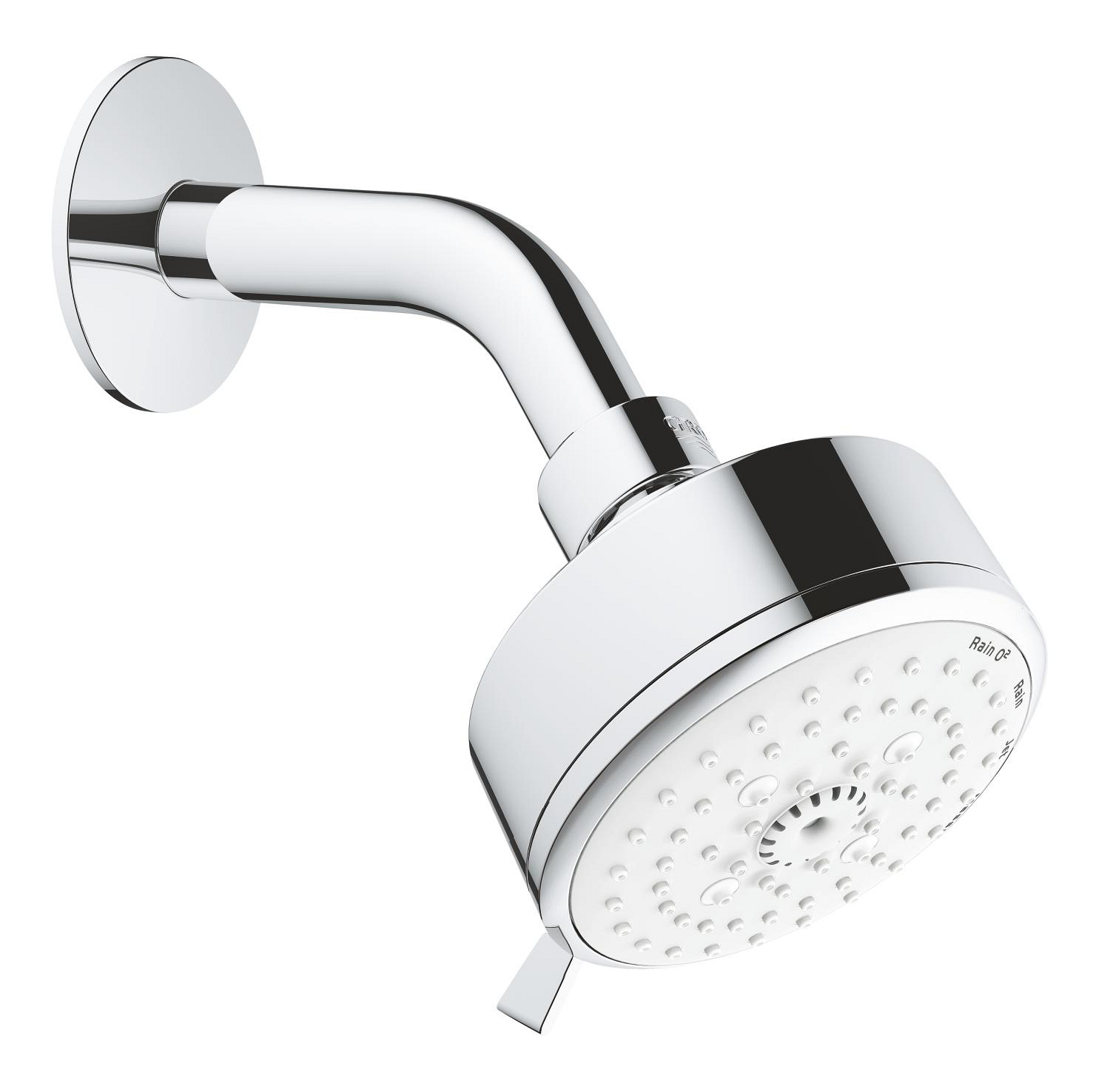 Grohe Dus fix grohe tempesta, pe perete, 100 mm, 4 functii, crom, 27869001