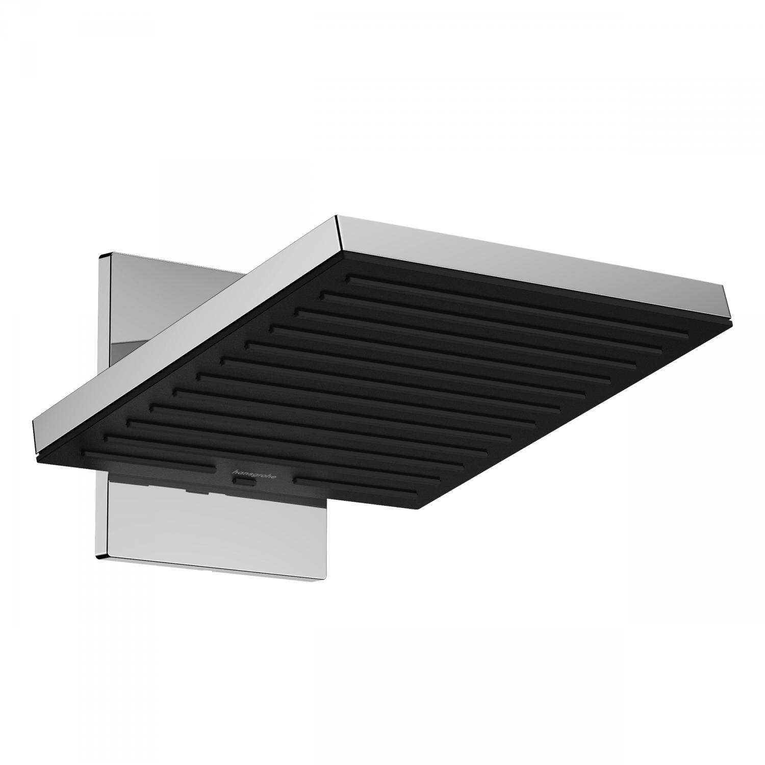 Hansgrohe Dus fix hansgrohe pulsify e, 260 mm, pe perete, 2 functii, necesita valva, crom, 24351000