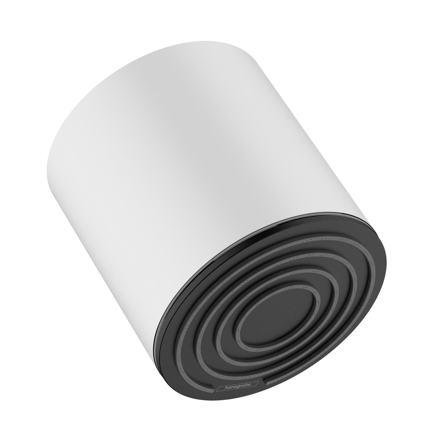 Hansgrohe Dus fix hansgrohe pulsify s, 1/2'', 105 mm, pe brat, 1 functie, anti-calcar, mat, alb, 24132700