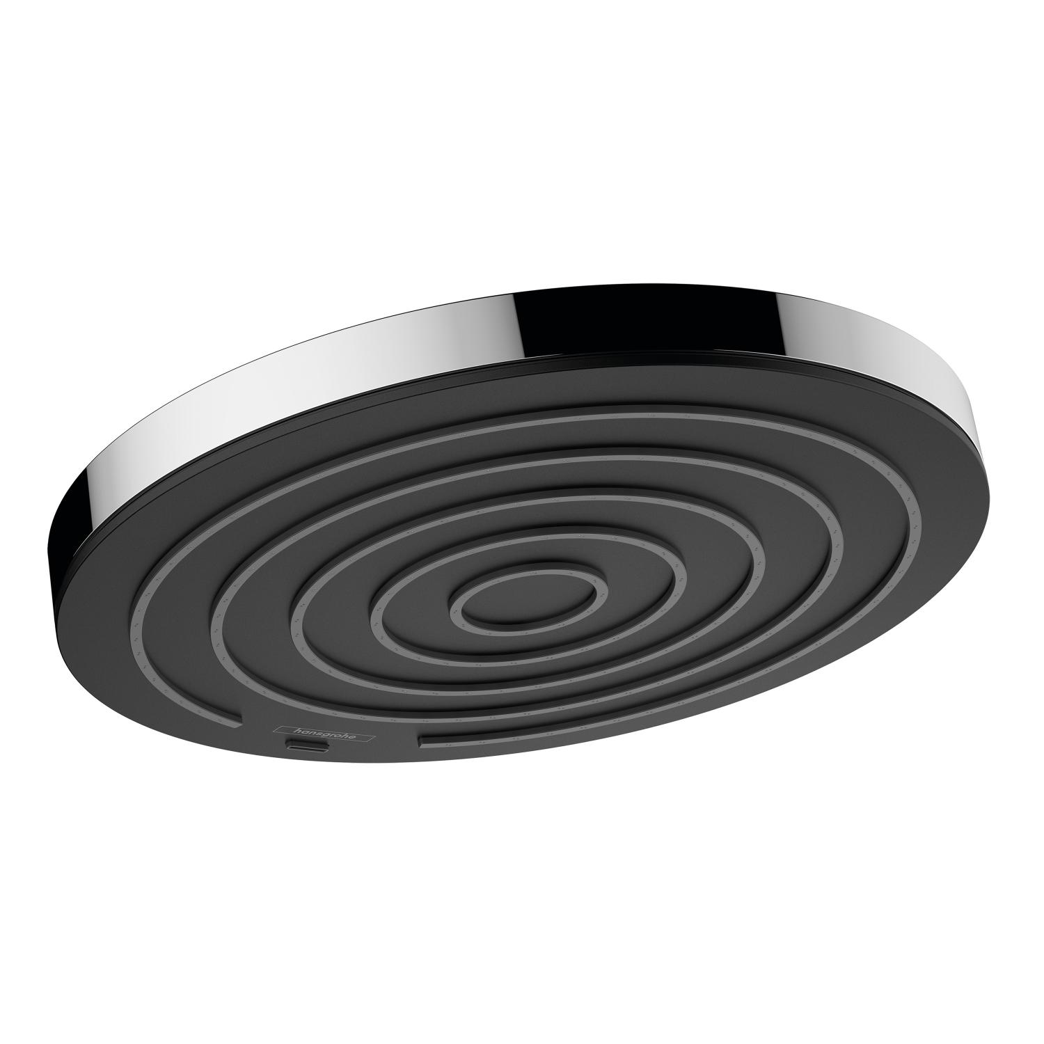 Hansgrohe Dus fix hansgrohe pulsify s, 1/2'', 260 mm, pe brat, 1 functie, anti-calcar, crom, 24140000