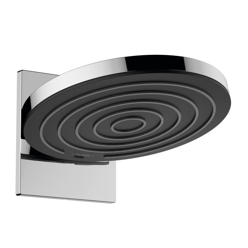 Hansgrohe Dus fix hansgrohe pulsify s 24151000, 260 mm, montare pe perere, 2 pulverizari, pivotant, necesita valva incastrata,