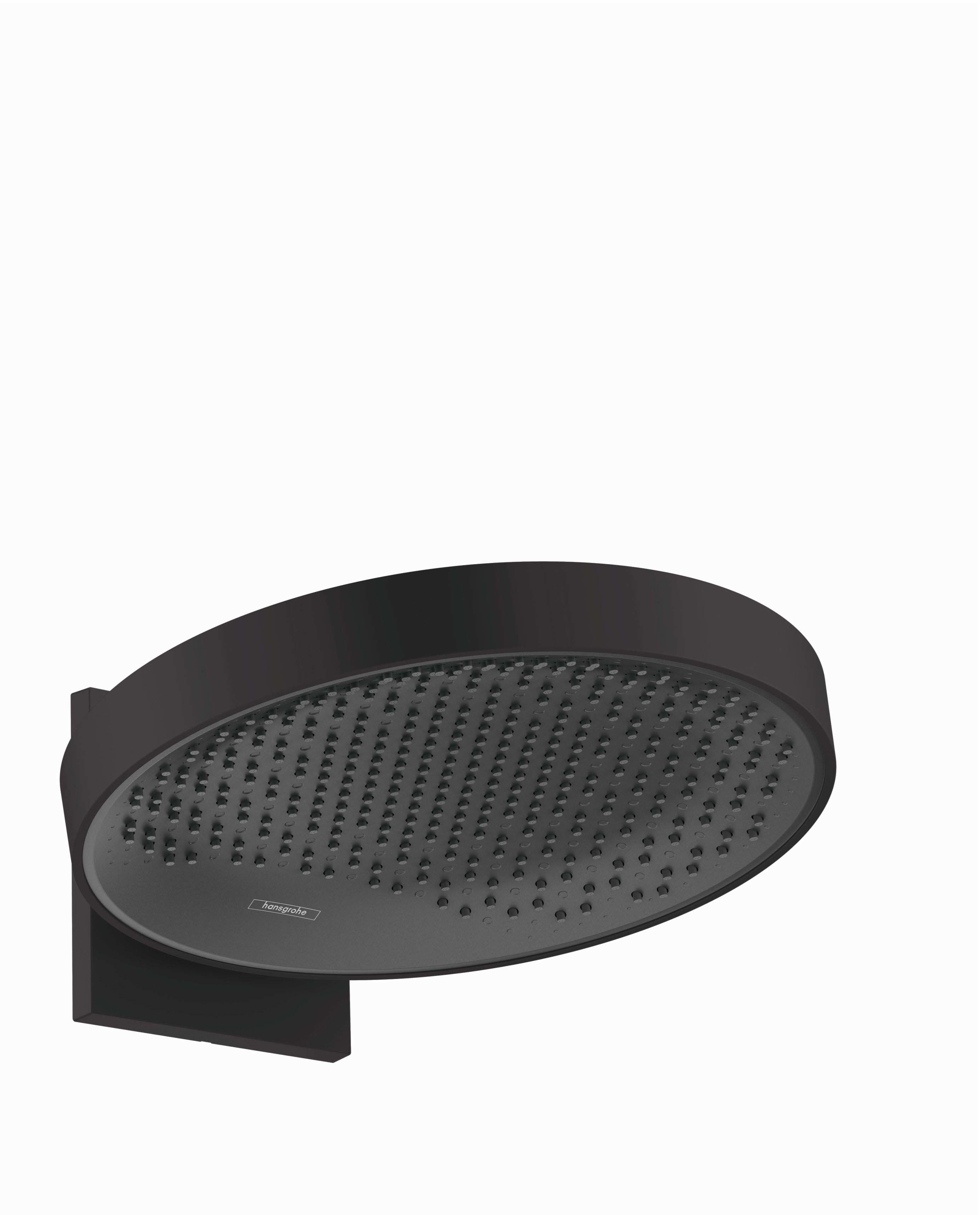 Hansgrohe Dus fix hansgrohe rainfinity 26230670, 1/2'', 360 mm, montare pe perete, 1 pulverizare, pivotant, anti-calcar, mat,