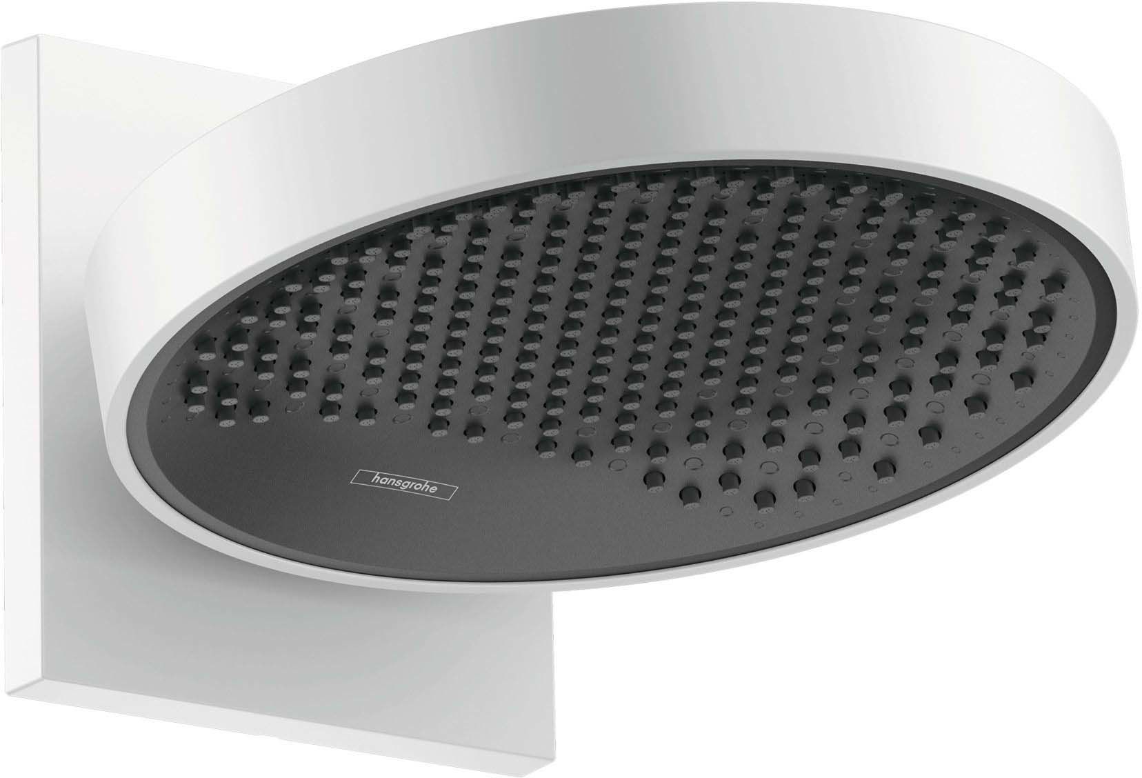 Hansgrohe Dus fix hansgrohe rainfinity, pe perete, 250 mm, 1 functie, mat, alb, 26226700