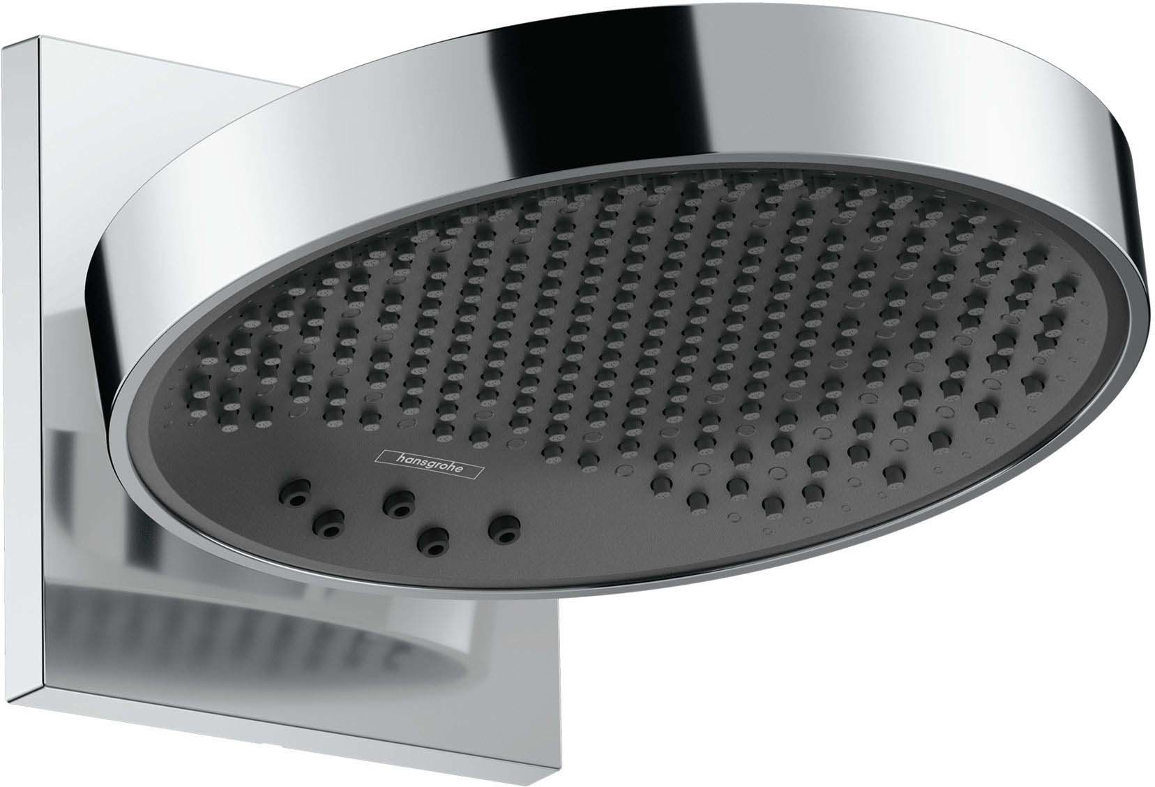 Hansgrohe Dus fix hansgrohe rainfinity, pe perete, 250 mm, 3 functii, necesita valva, crom, 26233000