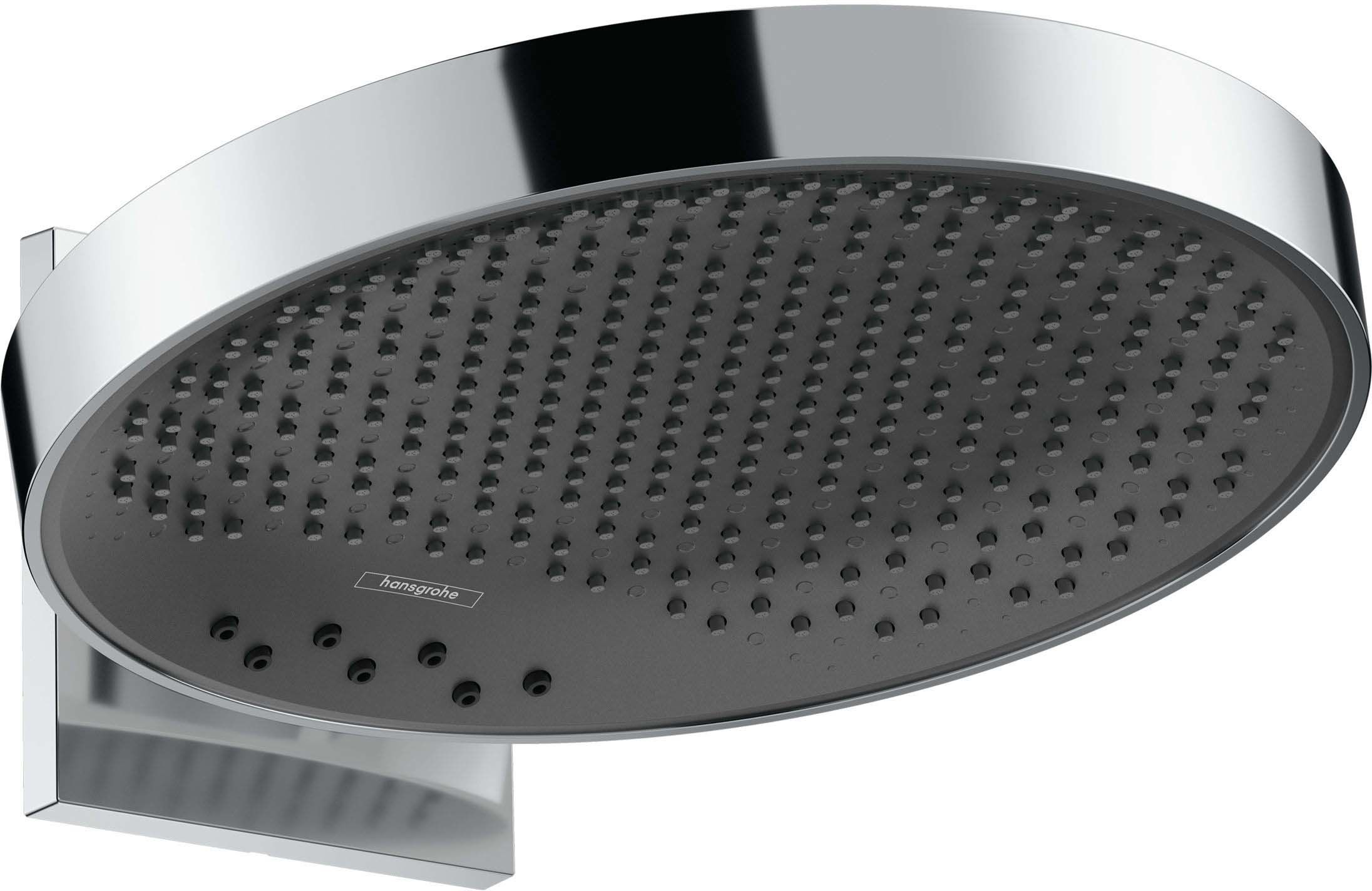 Hansgrohe Dus fix hansgrohe rainfinity, pe perete, 360 mm, 3 functii, necesita valva, crom, 26234000