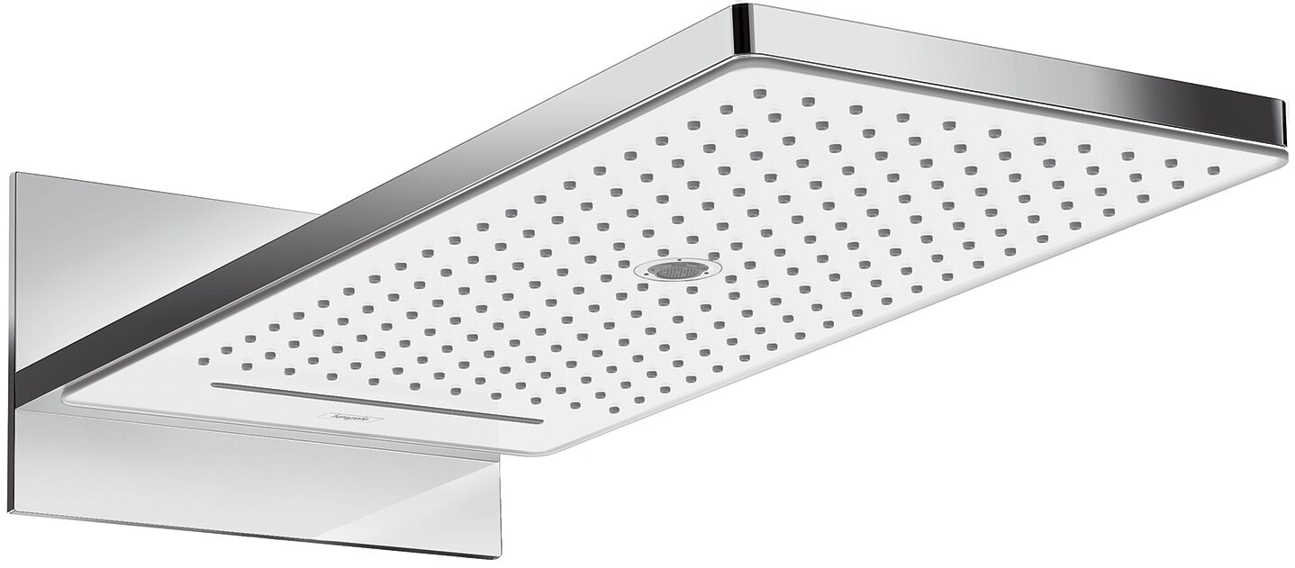 Hansgrohe Dus fix hansgrohe rainmaker select, pe perete, 500 mm, 3 functii, necesita valva, crom, 24001400
