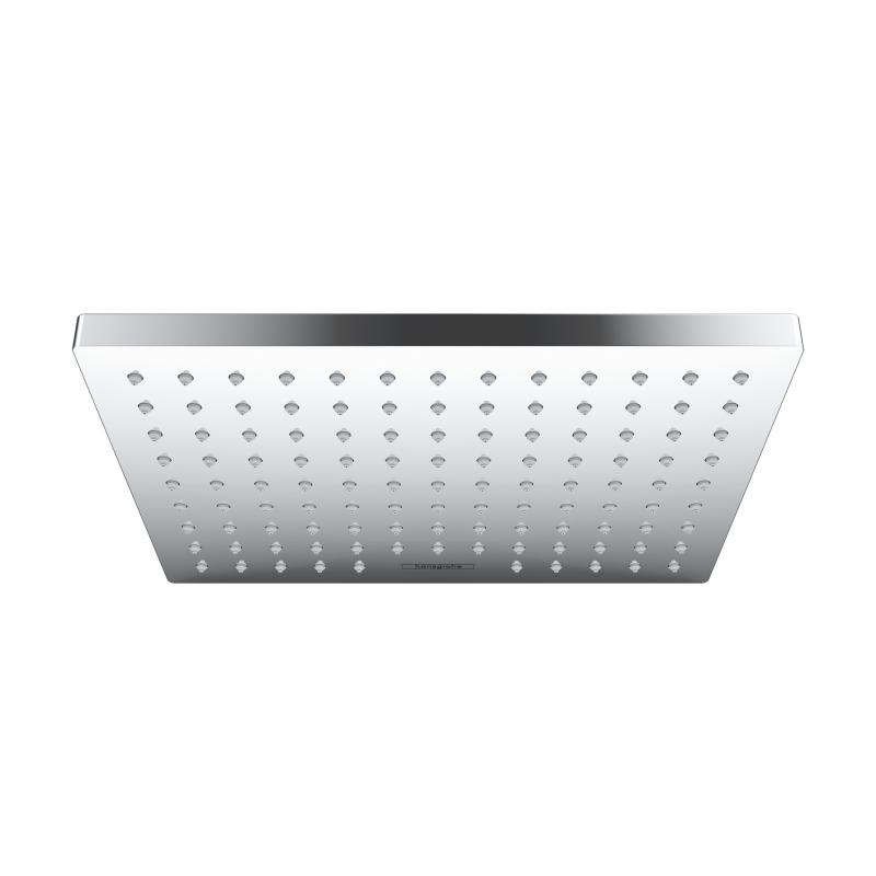 Hansgrohe Dus fix hansgrohe vernis shape 26281000, 1/2'', 230 x 170 mm, 1 pulverizare, anti-calcar, crom
