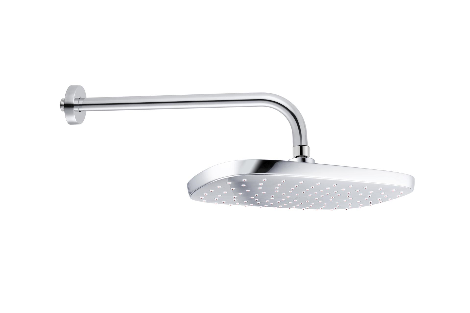 Kielle  Dus fix kielle vega 20118se0, 1/2'', 290 x 200 mm, montare pe perete, 1 pulverizare, brat dus, crom