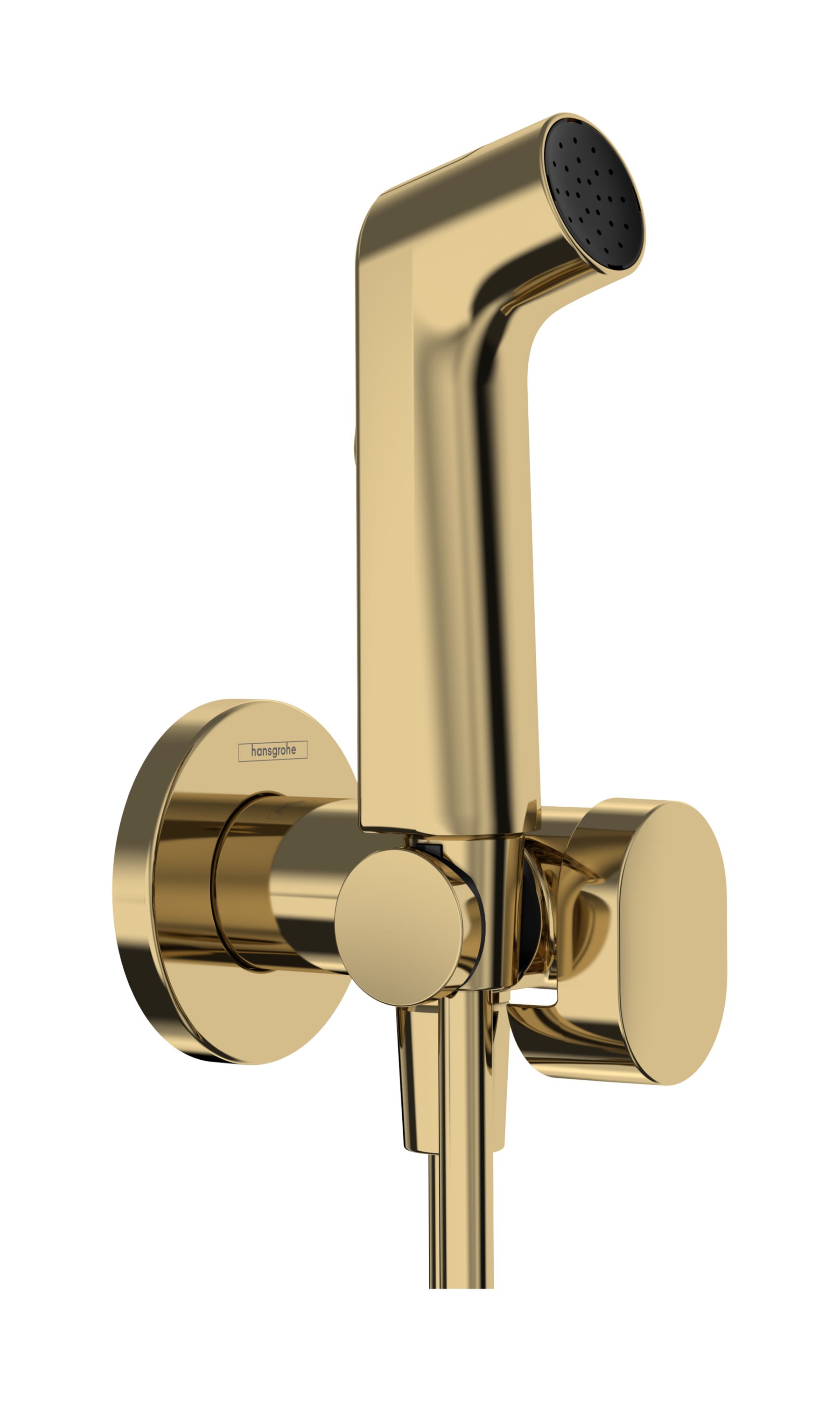 Hansgrohe Dus igienic hansgrohe bidette s, 1 functie, suport, furtun, necesita valva, lucios, auriu, 29232990