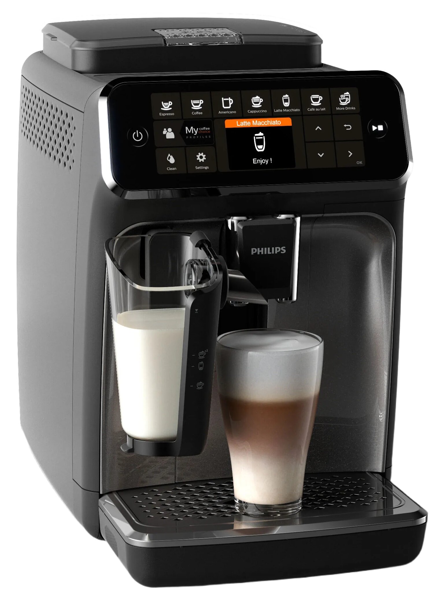Espressor automat Philips 4300, 15 bar, 1500 W, 1.8 l, ra…