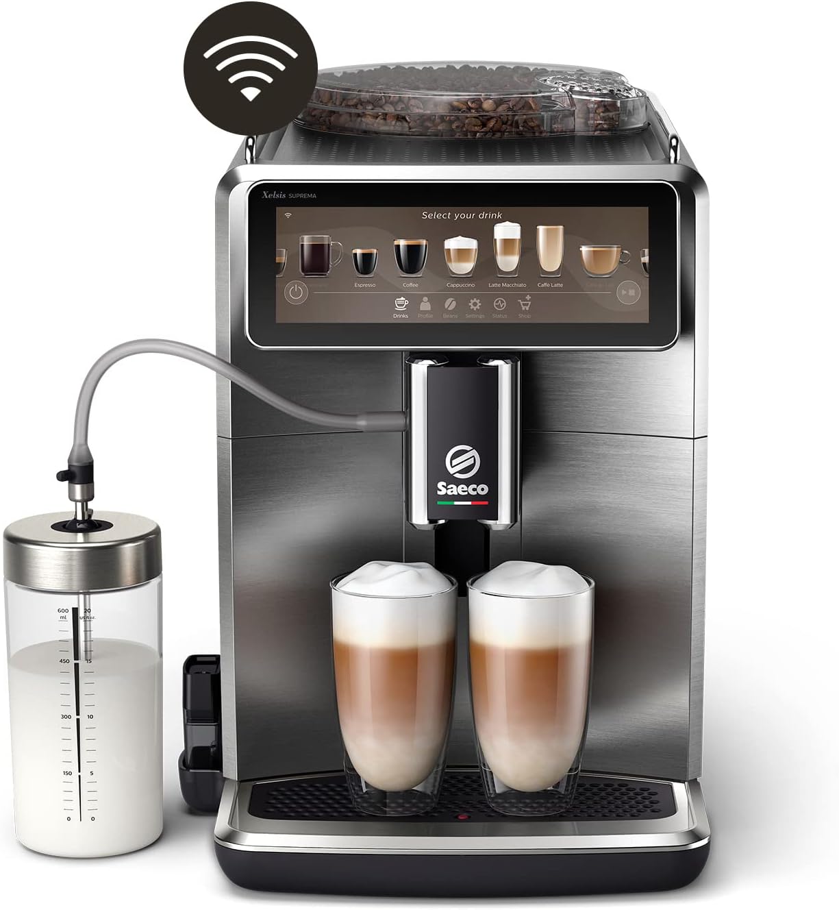 Espressor automat Philips Saeco Xelsis Suprema, 15 bar, 1…