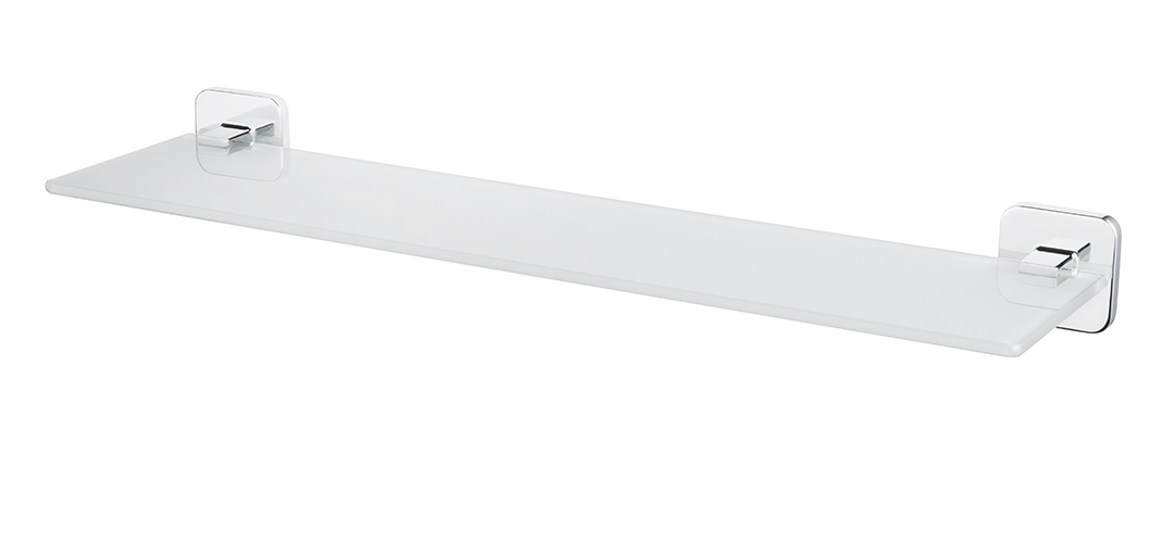 Bisk Etajera bisk forte 06831, 525 mm, montare pe perete, fixare ascunsa, crom