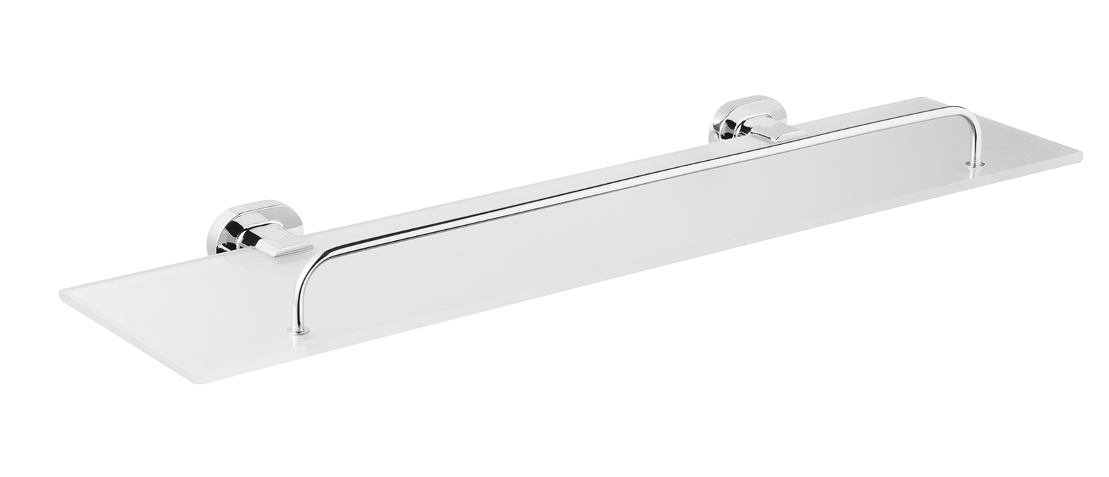 Bisk Etajera bisk go 07018, 520 mm, montare pe perete, fixare ascunsa, crom