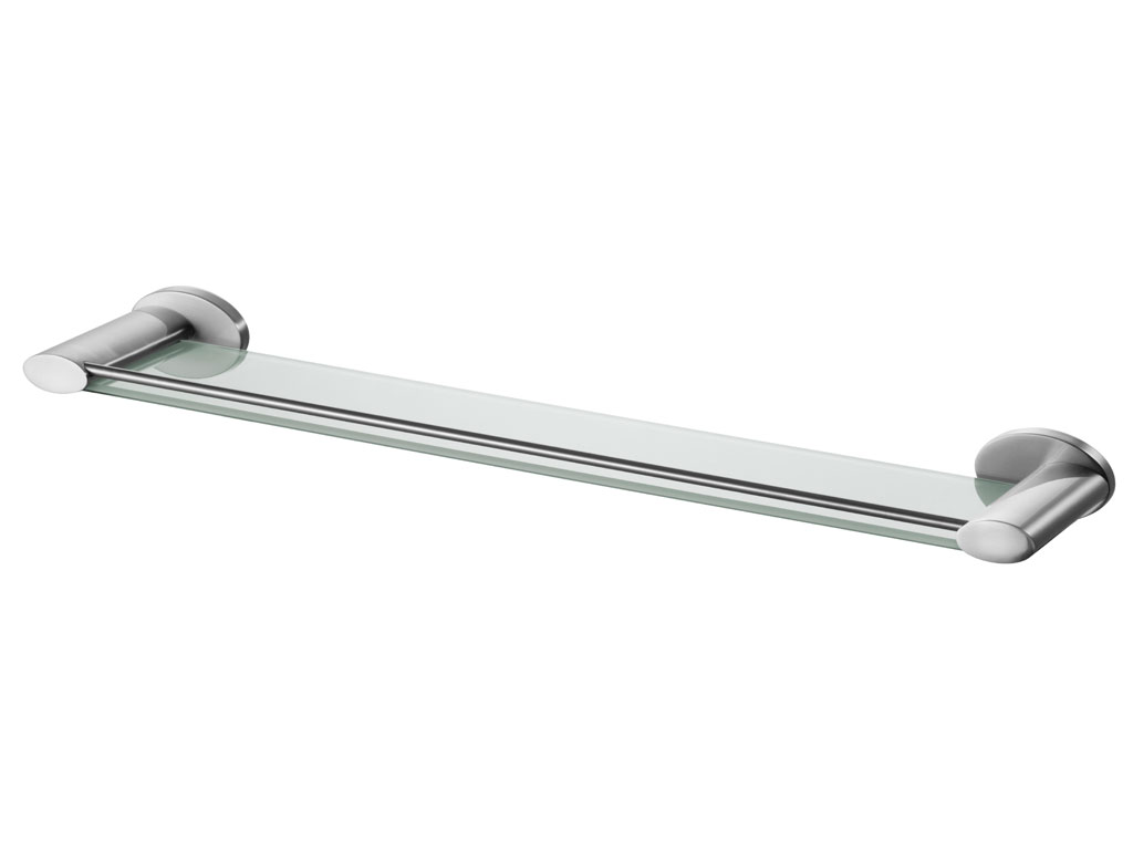 Bisk Etajera bisk side 03114, 540 mm, montare pe perete, fixare ascunsa, nichel