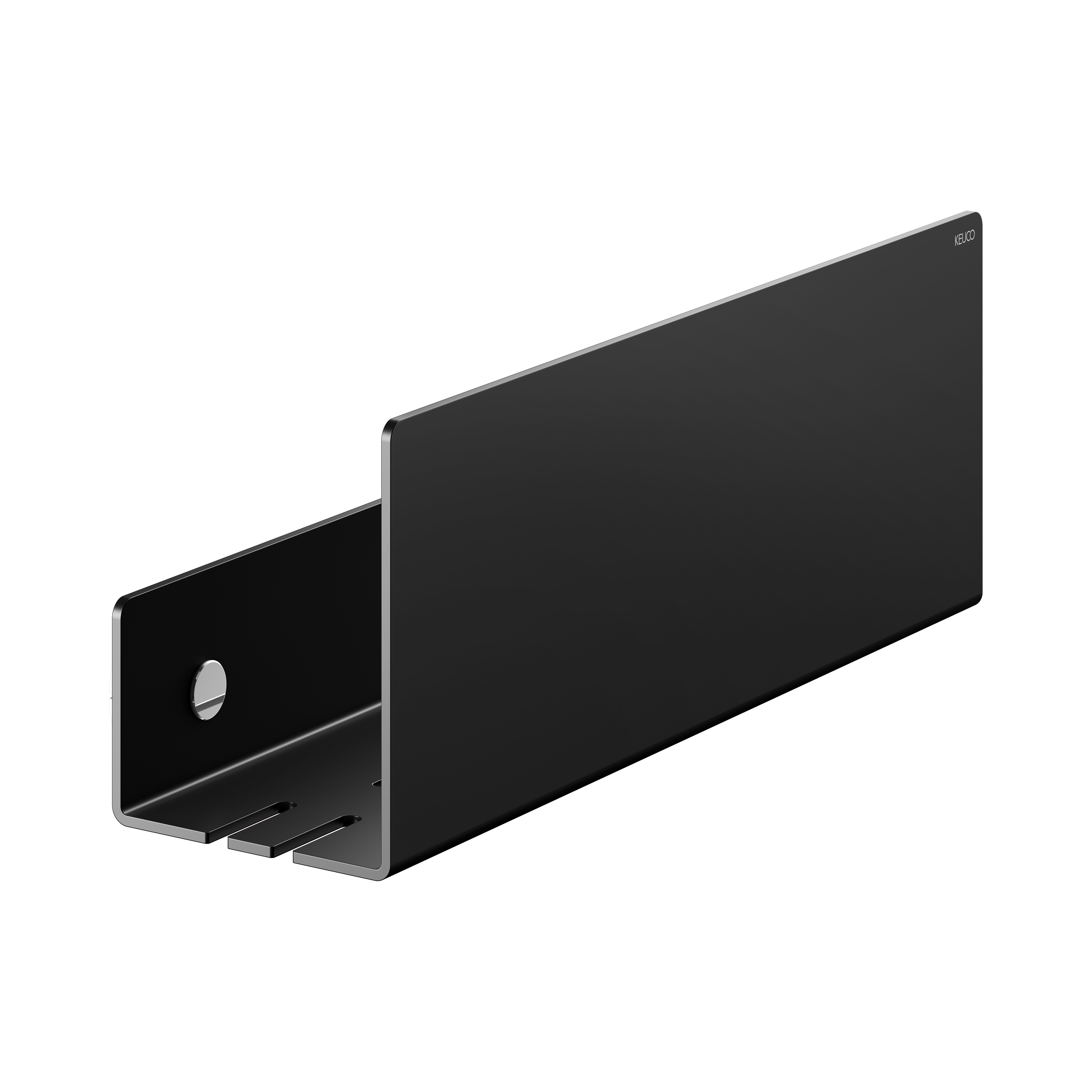 Keuco Etajera keuco, pe perete, 320 mm, metal, mat, negru, 24952370000
