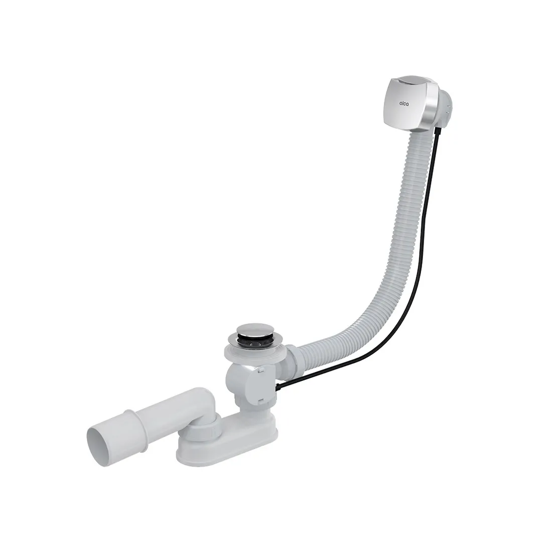 Alca Evacuare cada alcadrain, universala, 570 mm, ventil, preaplin, crom, a51cr