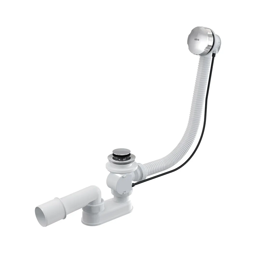 Alca Evacuare cada alcadrain, universala, 570 mm, ventil, preaplin, crom, a55k