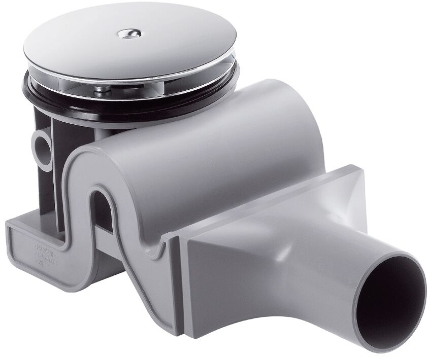 Hansgrohe Evacuare cada dus hansgrohe raindrain, 90 mm, ornament, crom, 60067000