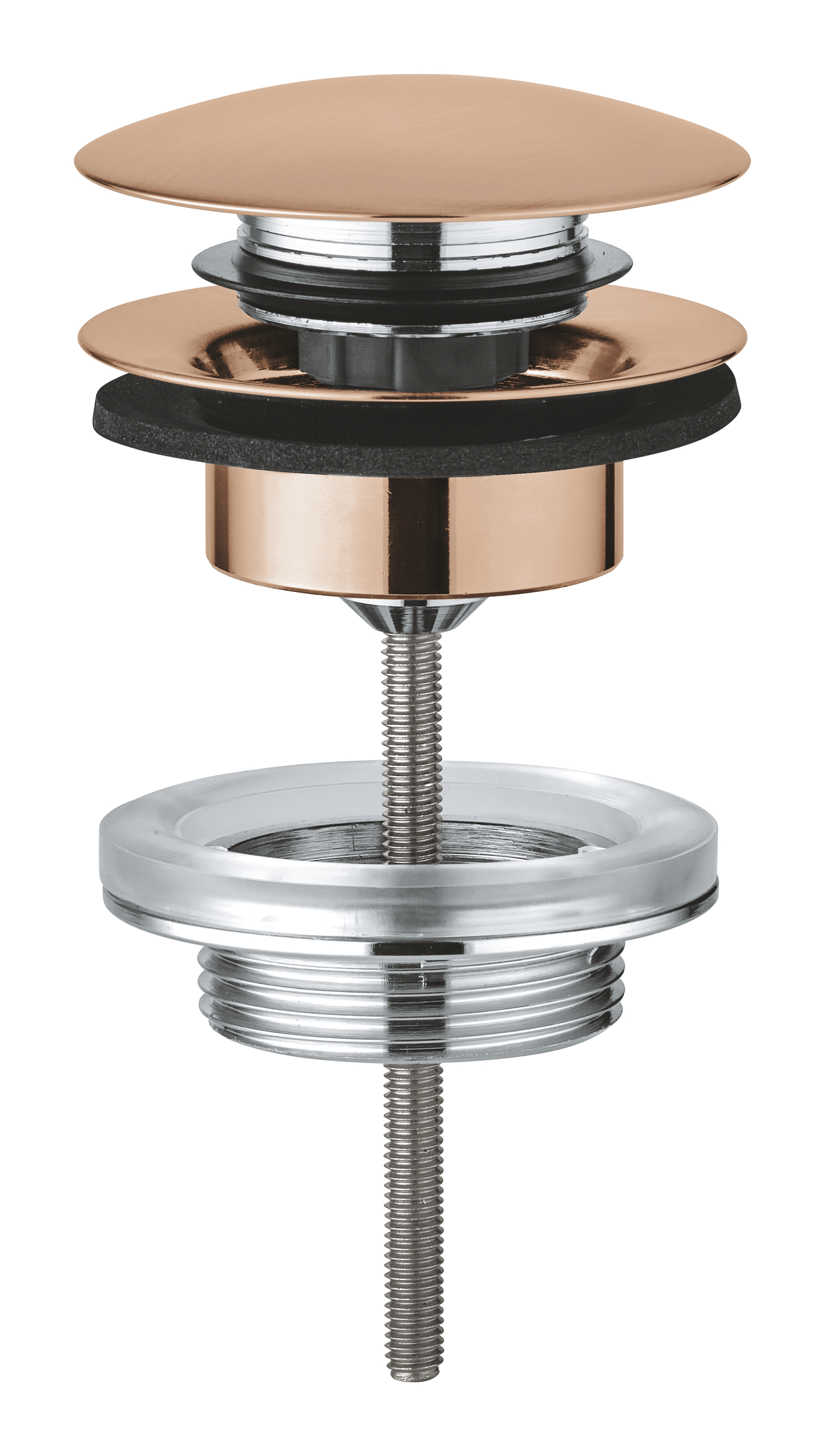 Grohe Ventil push to open grohe 65807dl0, g1 1/4'', mat, cupru