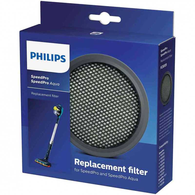 Philips Filtru aspirator vertical philips, pentru speedpro si speedpro aqua, lavabil, fc8009/01