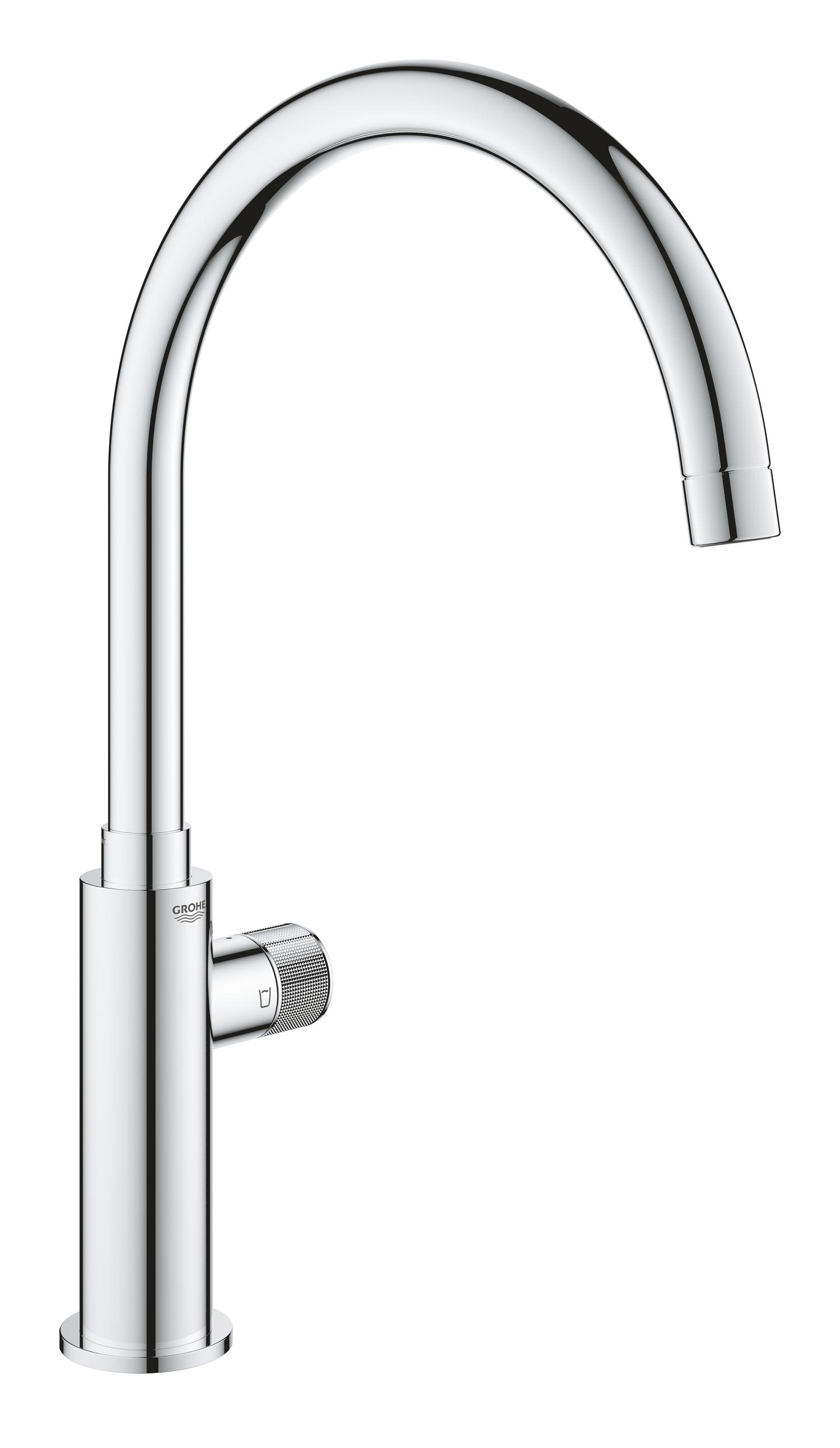 Grohe Filtru bucatarie grohe blue pure, inalta, tip c, necesita filtru, crom, 31724000