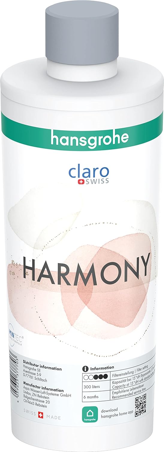 Hansgrohe Filtru hansgrohe aqittura m91, 300 l, carbon activ, mineralizare, apa dura, 76828000