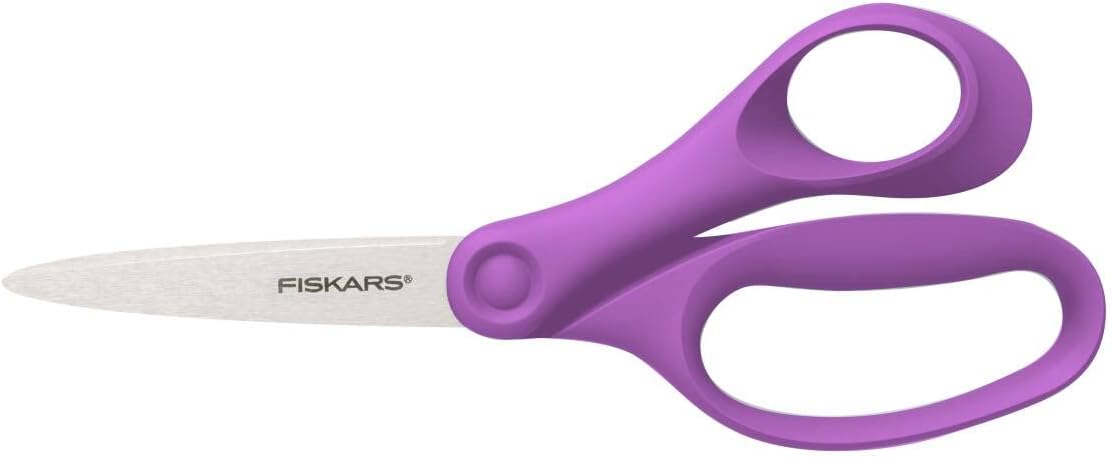 FISKARS Foarfeca universala copii fiskars, 18 cm, violet, 1067857