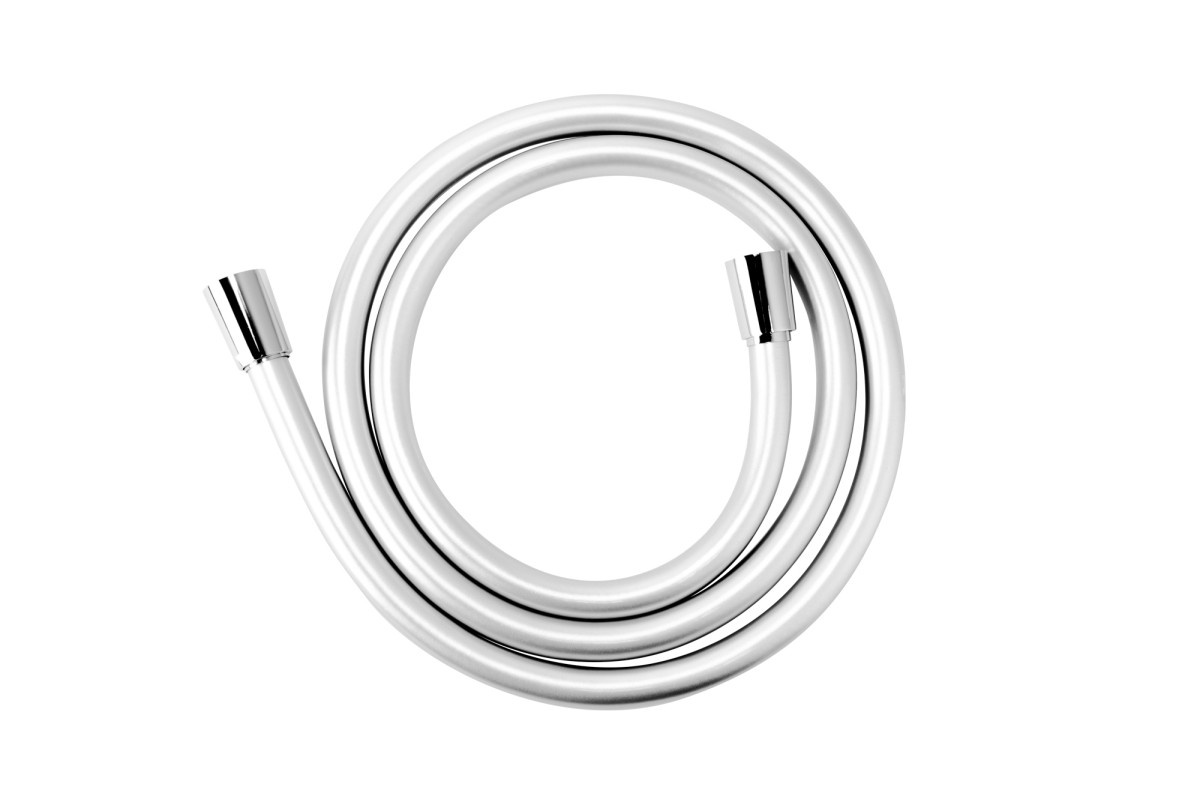 FDesign Furtun de dus fdesign inula fd8-203-41, 1/2'' x 1/2'', 1.5 m, cauciuc profesional, lucios, crom