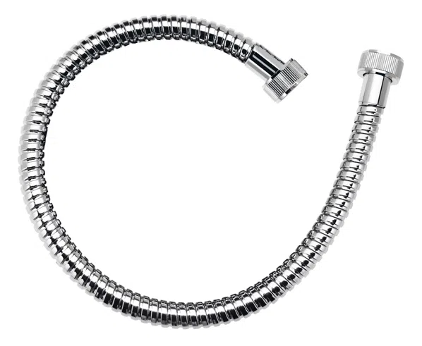 Ferro Furtun dus ferro, 1/2'' x 1/2'', 0.5 m, metalic, crom, w04