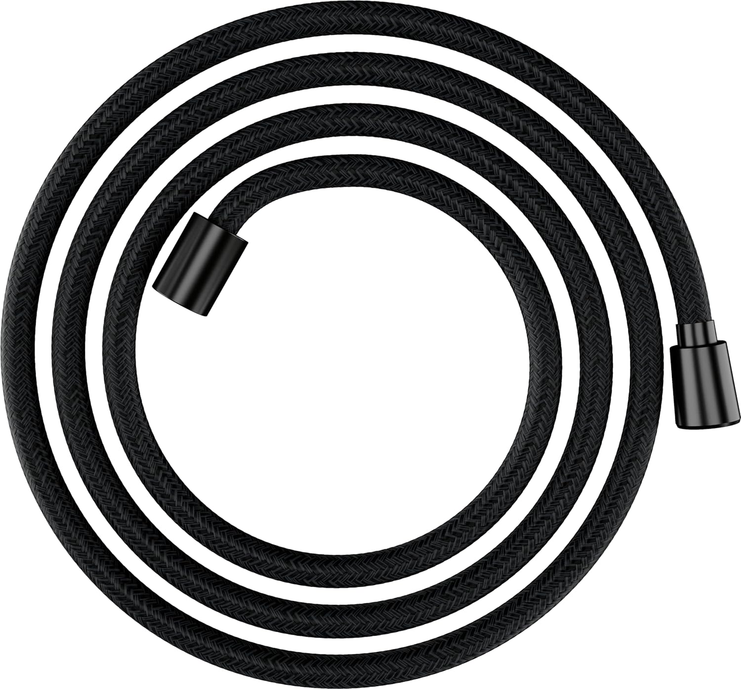 Hansgrohe Furtun dus hansgrohe, 2 m, universal, texbil, mat, negru, 28230340