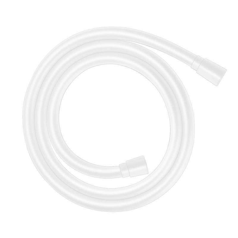 Hansgrohe Furtun dus hansgrohe isiflex 28272700, 1/2'' x 1/2'', 1.25 m, anti-indoire, mat, alb