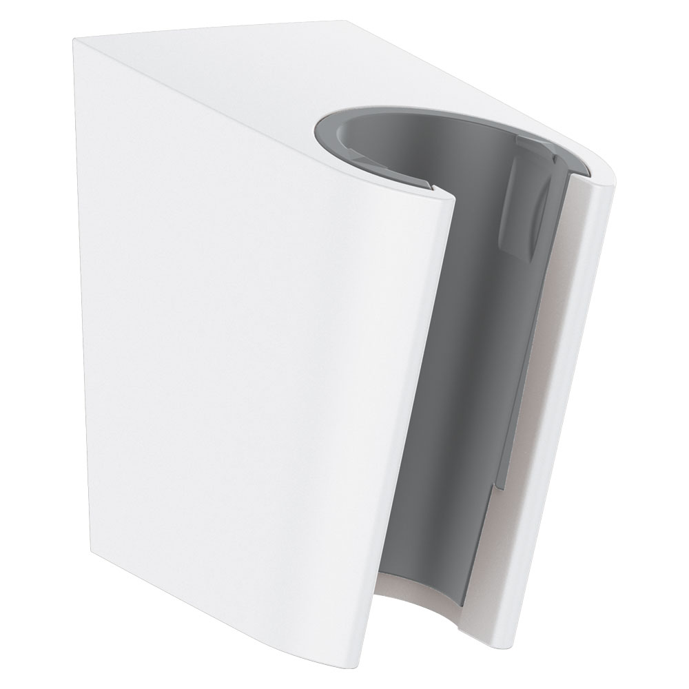 Hansgrohe Suport para de dus hansgrohe, universal, montare pe perete, mat, alb, 28331700