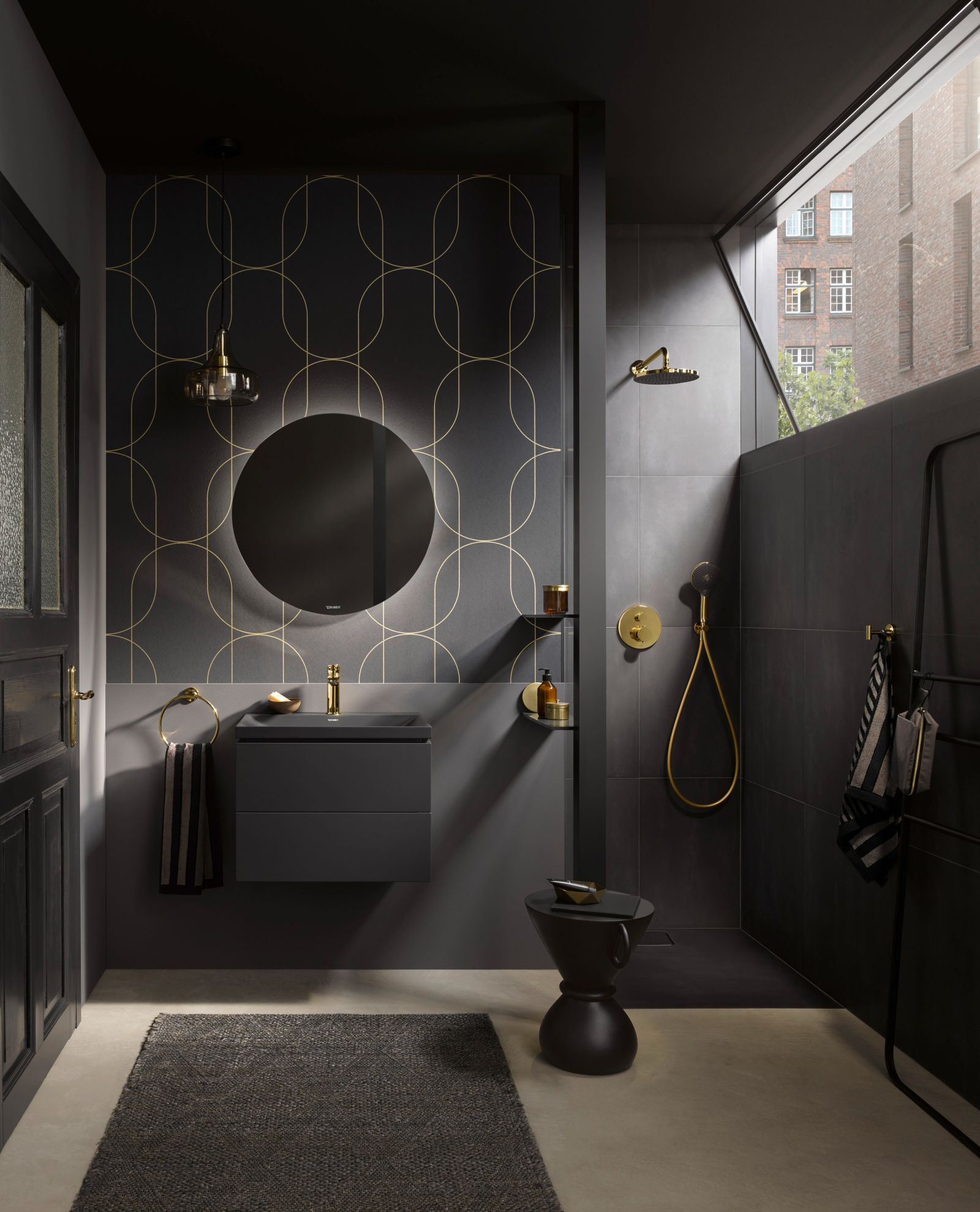 Inel prosop Duravit 0099473400, Starck T, tip instalare pe perete, num