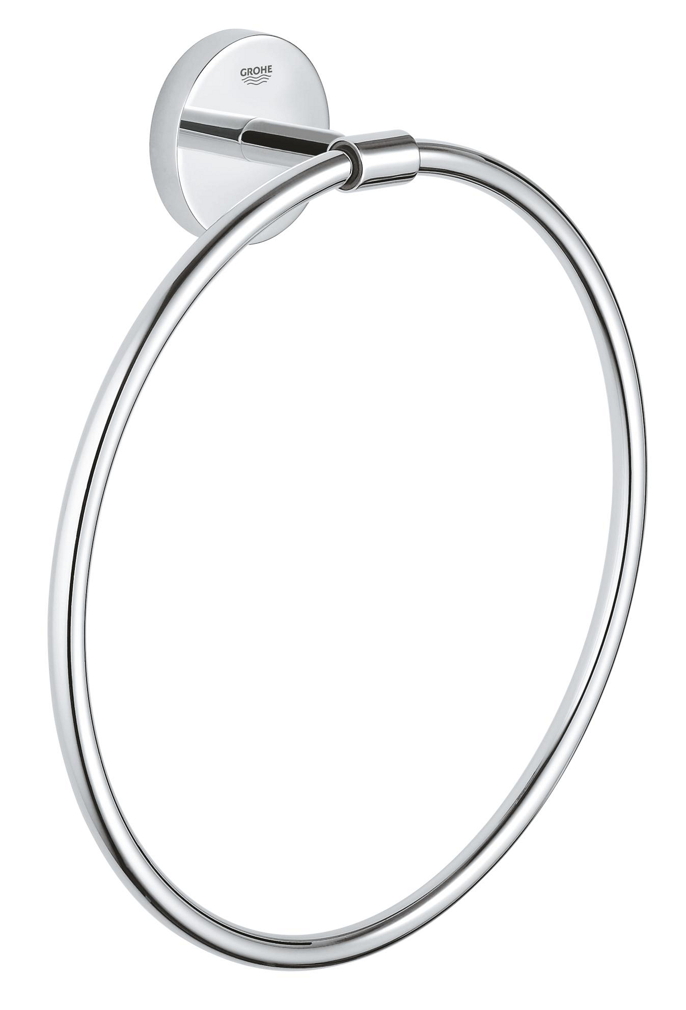 Grohe Inel prosop grohe start cosmo, pe perete, 200 mm, metal, crom, 41167000