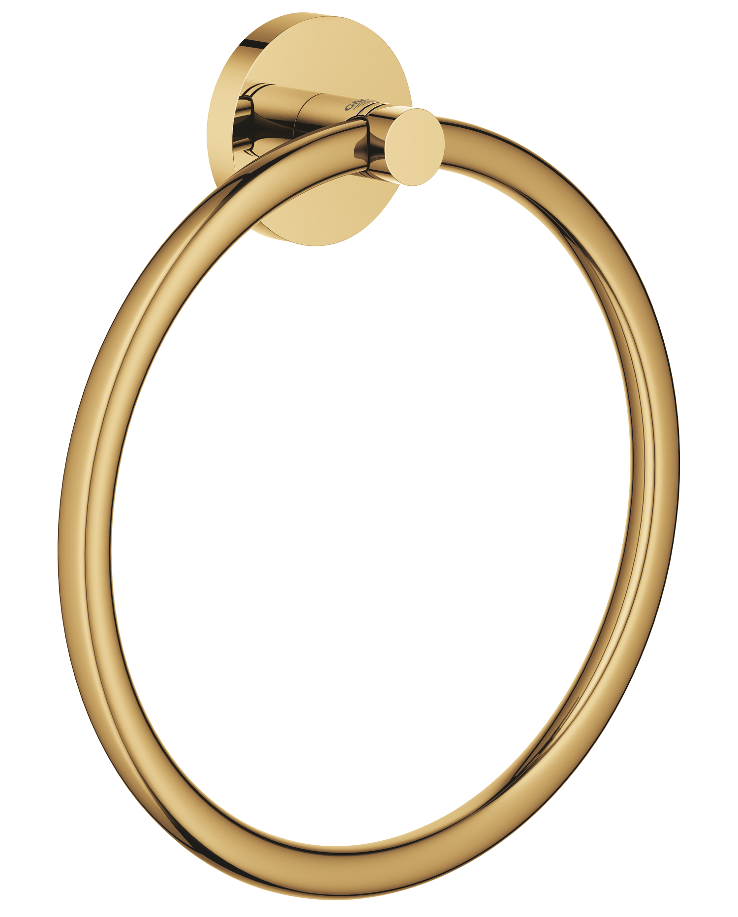 Grohe Inel prosop grohe essentials, 180 mm, pe perete, metal, lucios, auriu, 40365gl1