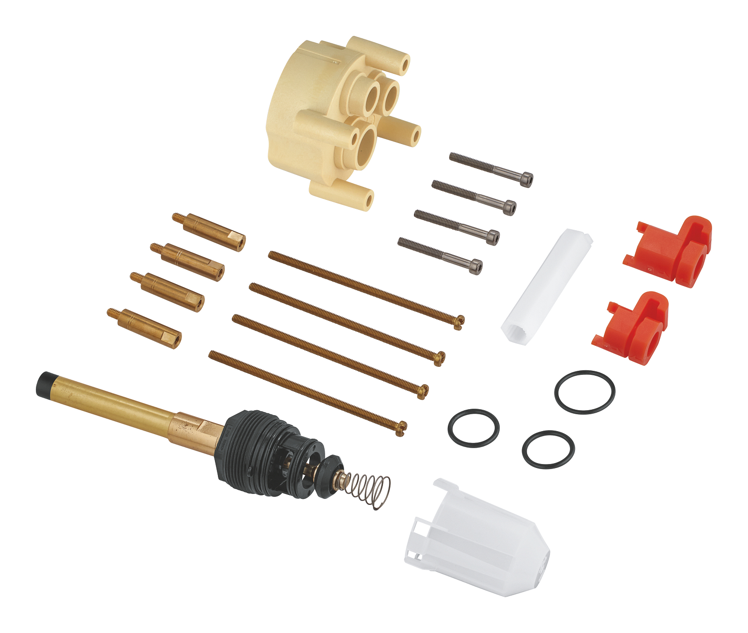 Grohe Kit extensie grohe smartbox 14056000, compatibil unitati comanda cu monocomanda, 25 mm