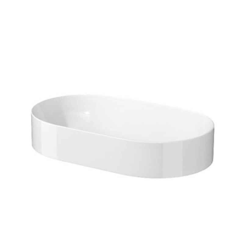 Cersanit Lavoar cersanit inverto, pe blat, 600 x 350 mm, alb, k671-009